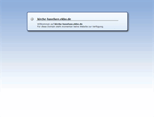 Tablet Screenshot of kirche-havelsee.ekbo.de