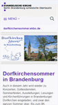 Mobile Screenshot of dorfkirchensommer.ekbo.de