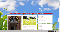 Desktop Screenshot of kirche-kaulsdorf.ekbo.de