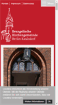 Mobile Screenshot of kirche-kaulsdorf.ekbo.de